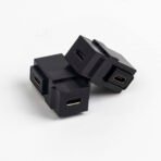 90 Degree USB C Keystone Jack Adapter