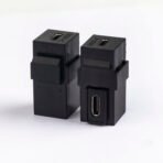 90 Degree USB C Keystone Jack Adapter - Image 3