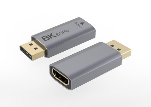 8K DP Male to HDMI Female Adapter