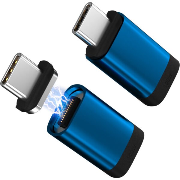 100W USB C Magnetic Adapter PD 100W Fast Charging 10Gbs Data Transfer