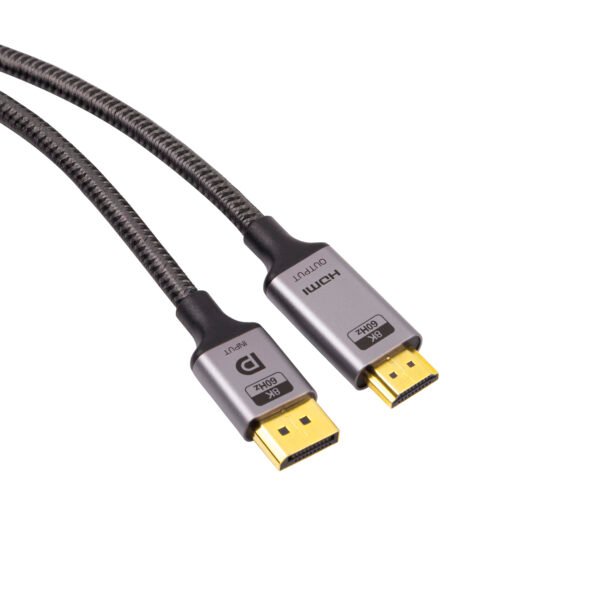 DisplayPort 1.4 to HDMI 2.1 Cable 8K@60Hz,4K@120Hz