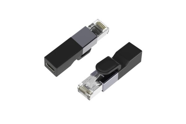 Ethernet Male to USB-C Female Adapter