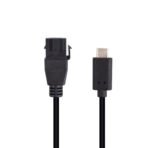 USB-C Male to Female Keystone Cable 10G - Image 2