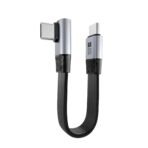 USB C USB4 V2.0 Flat 80Gbps Cable 180 Degree angle